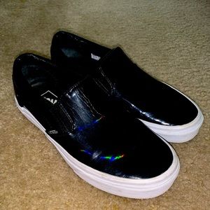 Vans Black/Reflective Rainbow